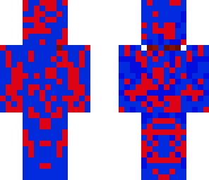 blue and red dude