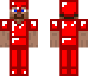 red iron suit