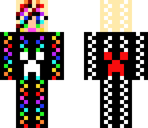 rainbow suit