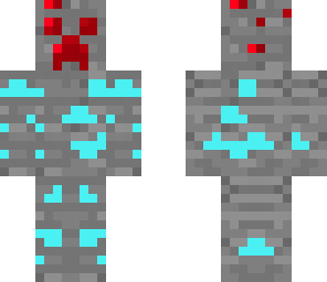diamond and redstone ore creeper