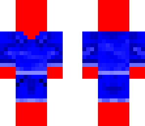 red with blue 
