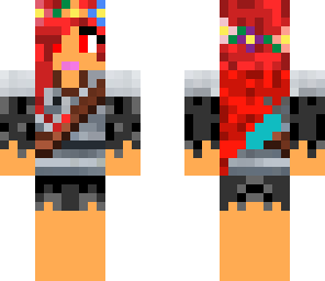 vamp princess with red hair