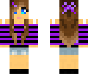 purple girl