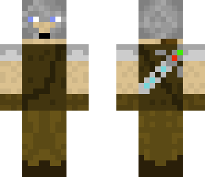 lightly armored footman with helm