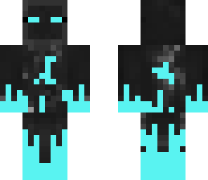 blue flame man