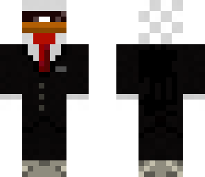 chicken in suit 