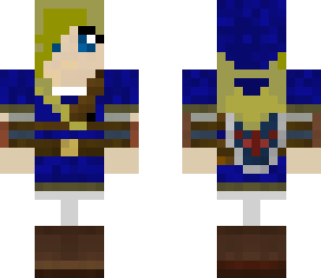 girl link blue