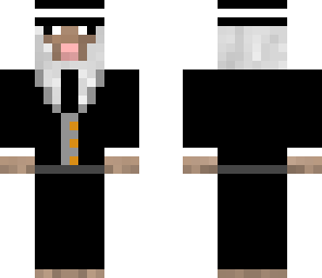 agent sheep white with hat