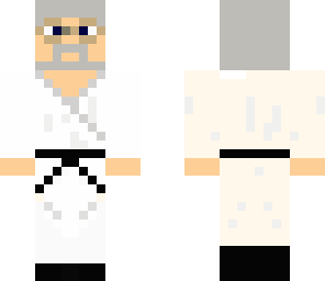 karate grandpah