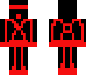red tron suit