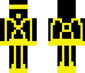 yellow tron suit