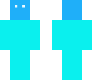 blue man