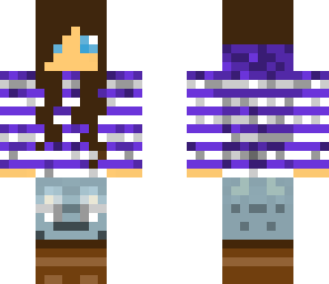 purple hoodie female