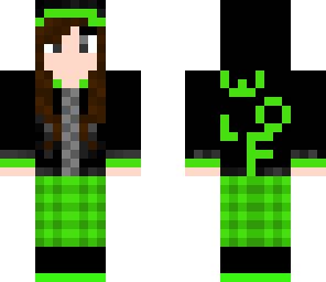 green wolf tomboy girl