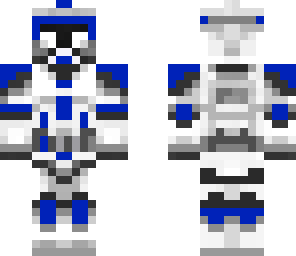 blue clone trooper