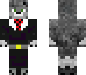 wolf in tux