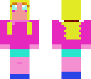 pink woman