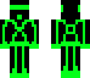 green tron suit