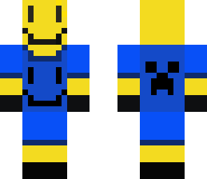 smiley blue guy