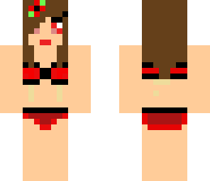 red bikini touch-up