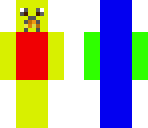 wierdly colored creeper