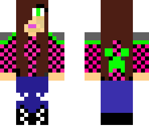 creeper hoodie girl