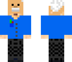 blue professor