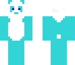 blue panda