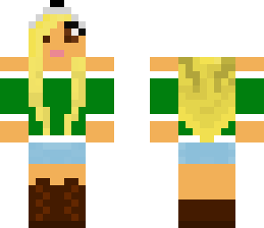 panda hat green