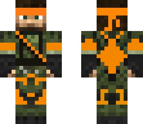 finished solider of server orange team