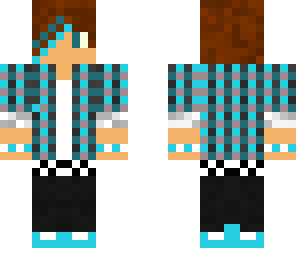 blue highlights