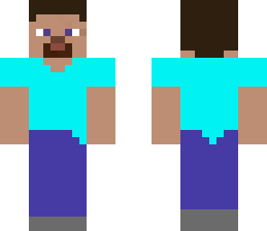 unpixelated steve