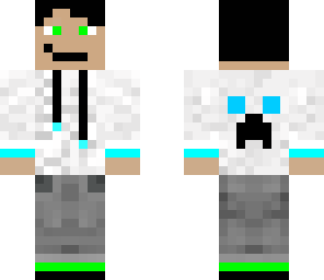 normal guy with white creeper sweater