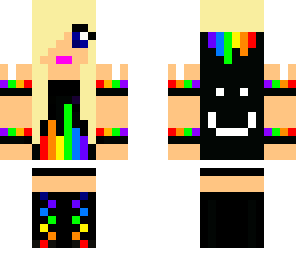 rainbow girl