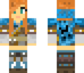 xqrstw blue creeper girl hunter
