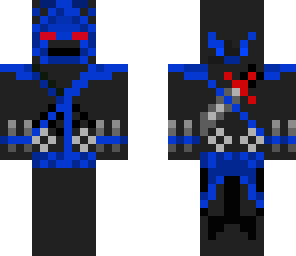 blue ninja zombie