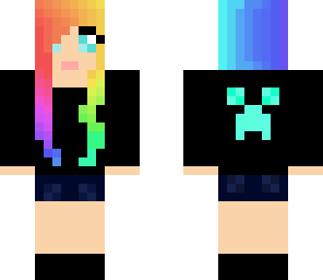 rainbow hoodie