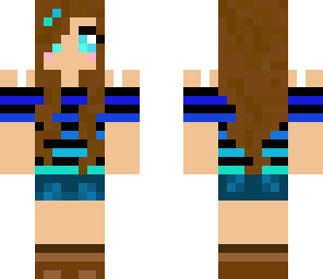 blue stripes