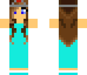 princess with gloves