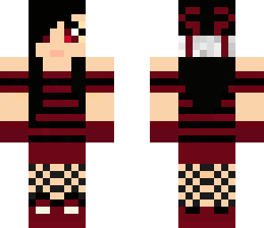 the goth vampire girl