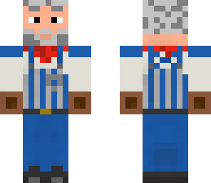 old rail road engineer with no hat
