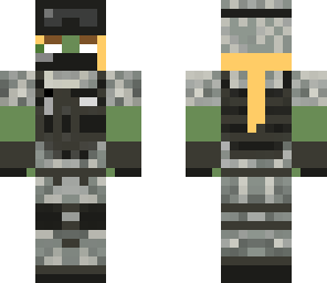 zombified female soldier