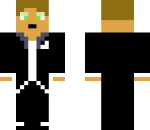 man in a black suit