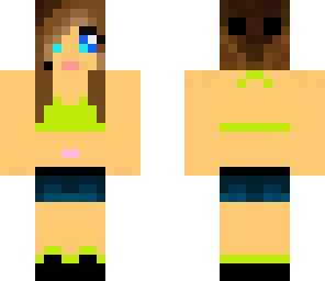 girl with bikini