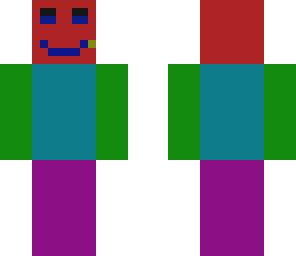 a coulorful guy with a head set
