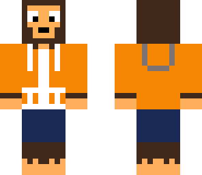orange hoodie ape