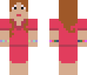 pretty girl with fixed hair