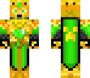 green and gold king