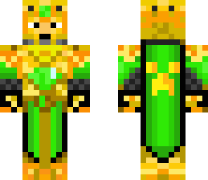 green and gold king