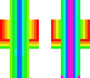 rainbow man